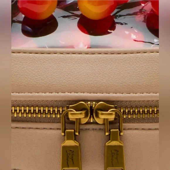 BETSEY JOHNSON KITSCH MON CHERRY RED MINI BAG - NWT - Picture 4 of 7